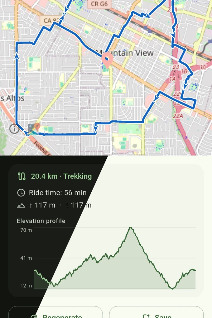 Generate a random circular route in seconds